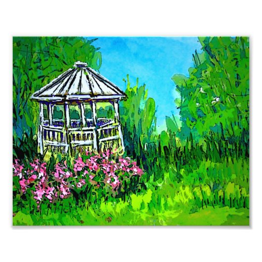 Pavillon Fotodruck (Vorne)