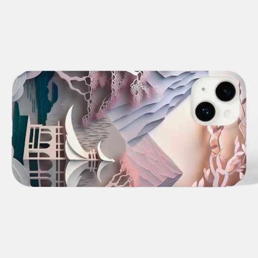 Pavillon Landscape iPhone 14 Fall Case-Mate iPhone Hülle (Rückseite (Horizontal))