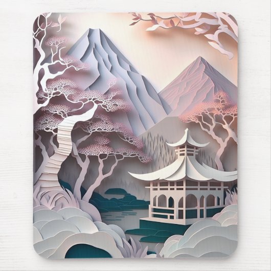 Pavillon Landscape Mousepad (Vorne)