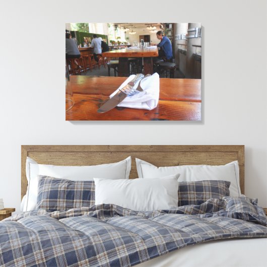 Pavillon Leinwanddruck (Insitu (Schlafzimmer))