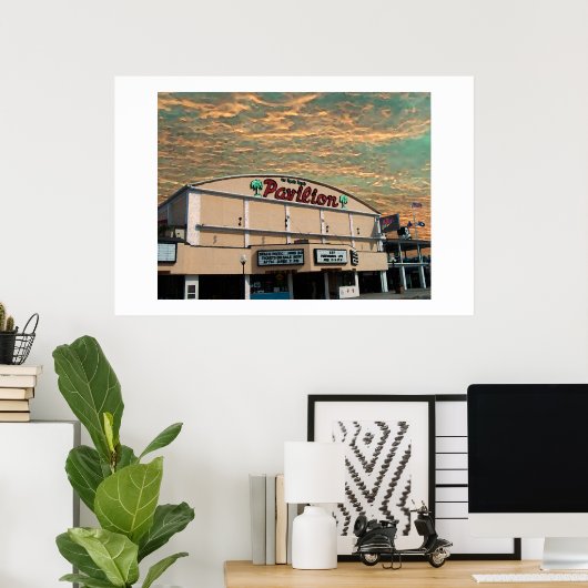 Pavillon Poster (Heimbüro)