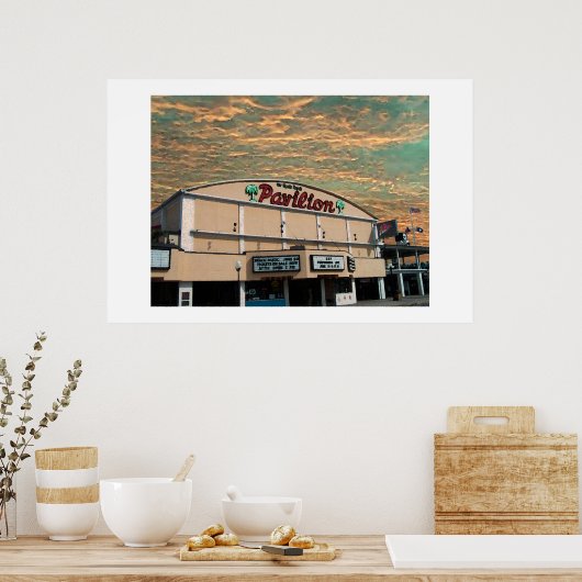 Pavillon Poster (Küche)