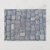 Paving Stones Textur Postkarte (Vorderseite)