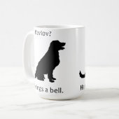 Pavlov Dog Pun Kaffeetasse (Vorderseite Links)