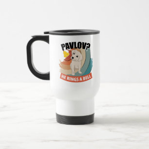 Pavlov, er rennt eine Glocke - Pavlovs Hund Reisebecher