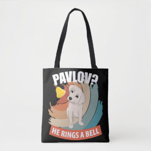 Pavlov, er rennt eine Glocke - Pavlovs Hund Tasche