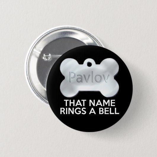 PAVLOV-HUND BUTTON (Vorne & Hinten)