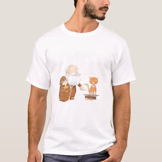Pavlov s Hunde Pavlov s Cats Shirt Science Shirt (Vorderseite)
