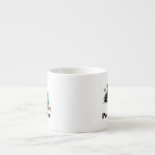 Pavlov's Cat Funny Psychology Espressotasse (Vorderseite)