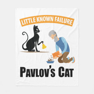Pavlov's Cat - Funny Psychology Fleecedecke