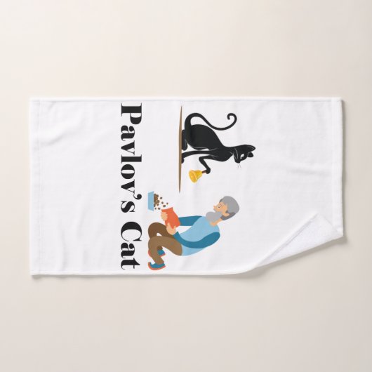 Pavlov's Cat Funny Psychology Handtuch (Handtuch)