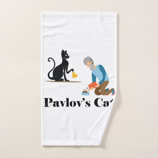 Pavlov's Cat Funny Psychology Handtuch (Handtuch)