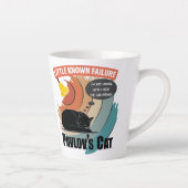 Pavlov's Cat - Funny Psychology Milchtasse (Rechts)