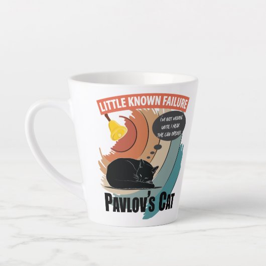 Pavlov's Cat - Funny Psychology Milchtasse (Links)
