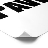 Pavlov's Cat - Funny Psychology Poster (Ecke)