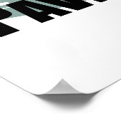 Pavlov's Cat - Funny Psychology Poster (Ecke)