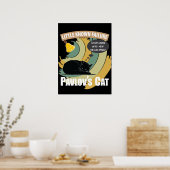 Pavlov's Cat - Funny Psychology Poster (Küche)