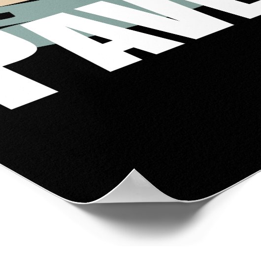 Pavlov's Cat - Funny Psychology Poster (Ecke)