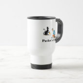 Pavlov's Cat Funny Psychology Reisebecher (VorderseiteRechts)