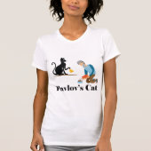 Pavlov's Cat Funny Psychology T-Shirt (Vorderseite)