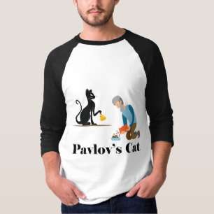 Pavlov's Cat Funny Psychology T-Shirt