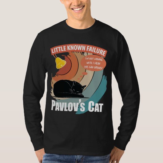 Pavlov's Cat - Funny Psychology T-Shirt (Vorderseite)