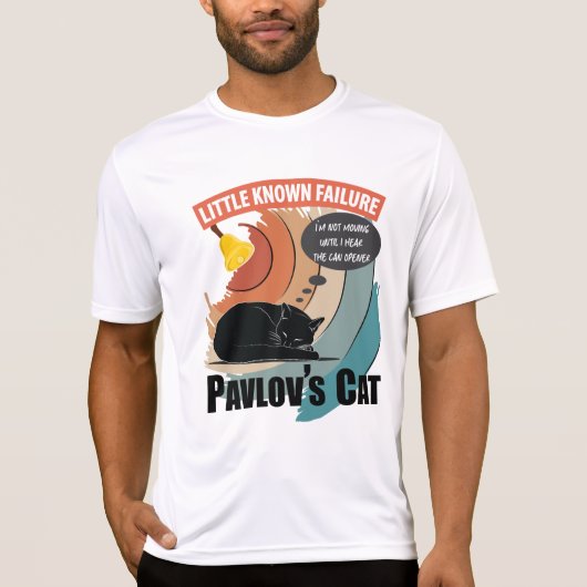 Pavlov's Cat - Funny Psychology T-Shirt (Vorderseite)
