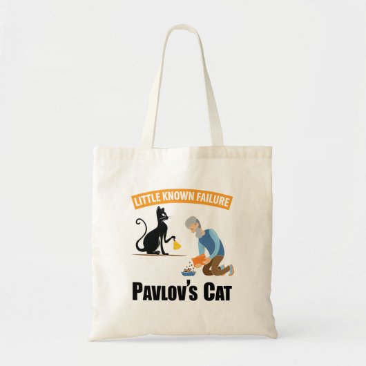 Pavlov's Cat - Funny Psychology Tragetasche (Vorne)