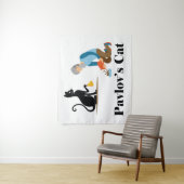 Pavlov's Cat Funny Psychology Wandteppich (Beispiel)