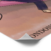 Pavlov's Pool Funny Cartoon Poster (Ecke)