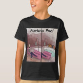 Pavlov's Pool Funny Cartoon T-Shirt (Vorderseite)