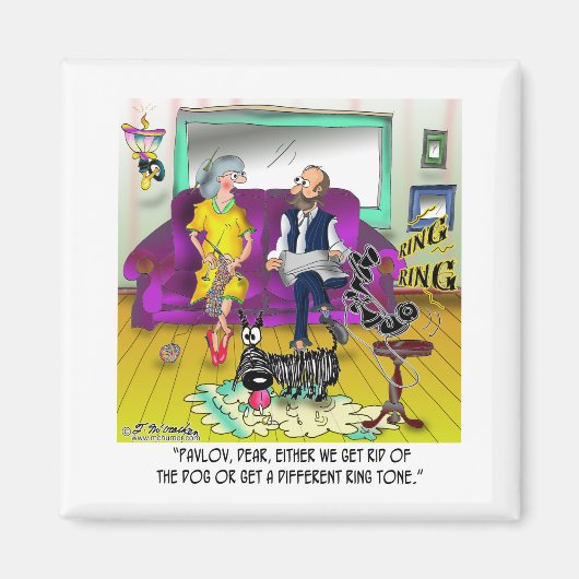 Pavlovs Ring Tone Magnet (Vorne)