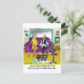 Pavlovs Ring Tone Postkarte (Stehend Vorderseite)