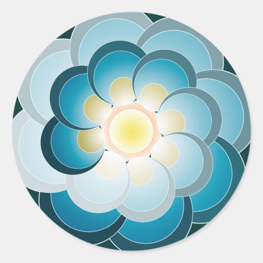 Pavo echt Verde. Aufkleber (Vorderseite)