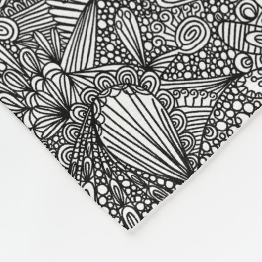 Pavo Pontem Abstrakte Fleece  (Ecke)