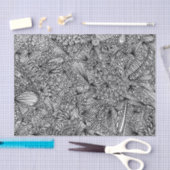 Pavo Pontem Abstraktes Tissue Paper Seidenpapier (Handwerk)