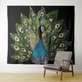 Pavone Wandteppich (Beispiel (Horizontal))