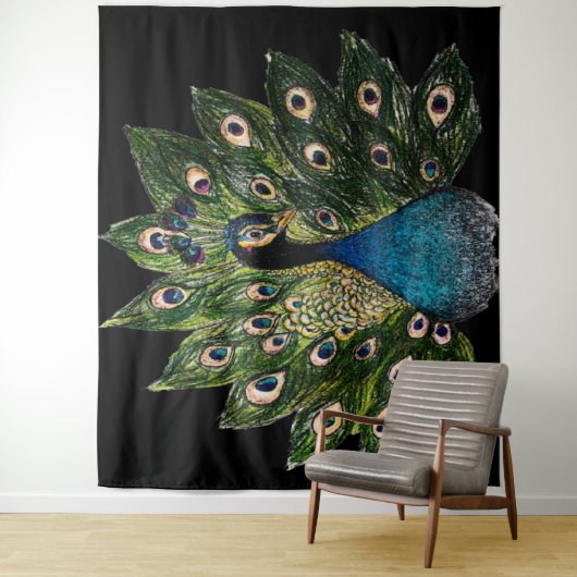Pavone Wandteppich (Beispiel)