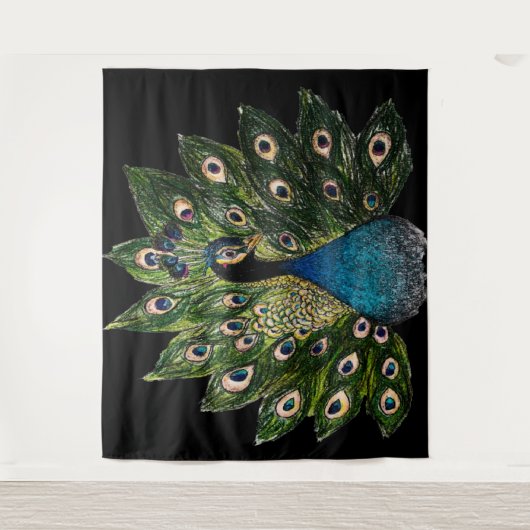 Pavone Wandteppich (Vorderseite)