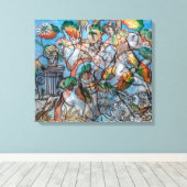 Pavonia | Francis Picabia | Leinwanddruck (Insitu (Holzboden))