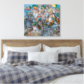 Pavonia | Francis Picabia | Leinwanddruck (Insitu (Schlafzimmer))