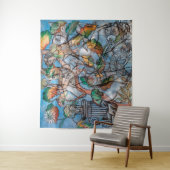 Pavonia | Francis Picabia | Wandteppich (Beispiel)