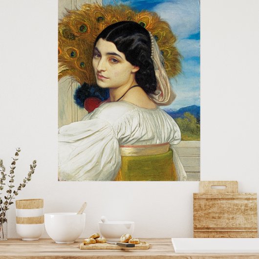 Pavonia - Frederic Leighton Poster (Küche)