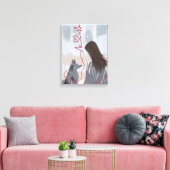 Paw and Heart II – Animal and Human Love Leinwanddruck (Insitu (Wohnzimmer))