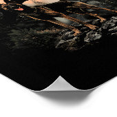 Paw Belgische Malinois Hunde Mama Vater Gebirge So Poster (Ecke)