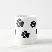Paw-Druck Kaffeetasse (Mittel)