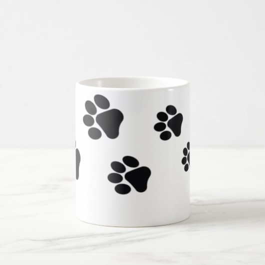 Paw-Druck Kaffeetasse (Mittel)