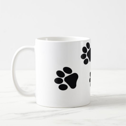 Paw-Druck Kaffeetasse (Links)
