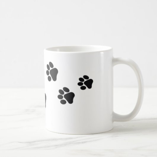Paw-Druck Kaffeetasse (Rechts)