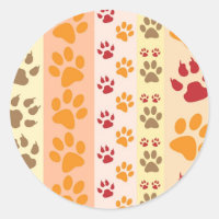 Paw druckt niedliche Hundeliebhaber
